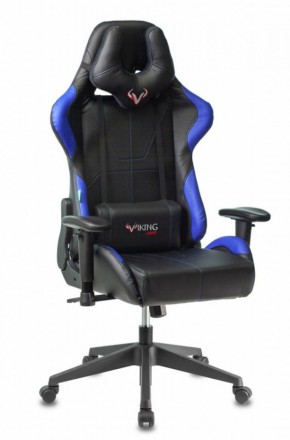 Кресло игровое Бюрократ VIKING 5 AERO BLUE черный/синий в Надыме - nadym.ok-mebel.com | фото 1