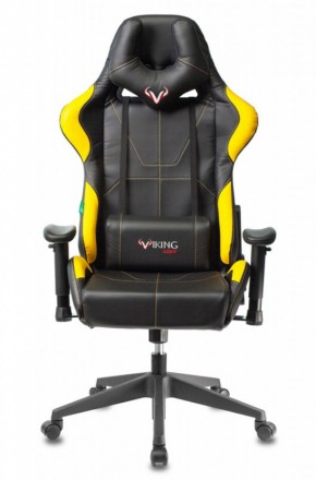 Кресло игровое Бюрократ VIKING 5 AERO YELLOW черный/желтый в Надыме - nadym.ok-mebel.com | фото 3