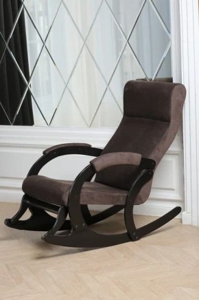 Кресло-качалка МАРСЕЛЬ 33-Т-AC (кофе) в Надыме - nadym.ok-mebel.com | фото 4