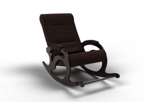 Кресло-качалка Тироль 12-Т-ГР (ткань/венге) ГРАФИТ в Надыме - nadym.ok-mebel.com | фото 1