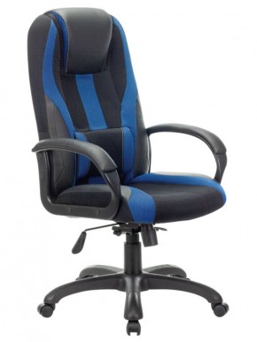 Кресло компьютерное BRABIX PREMIUM "Rapid GM-102" (экокожа/ткань, черное/синее) 532106 в Надыме - nadym.ok-mebel.com | фото