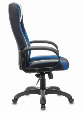 Кресло компьютерное BRABIX PREMIUM "Rapid GM-102" (экокожа/ткань, черное/синее) 532106 в Надыме - nadym.ok-mebel.com | фото 3
