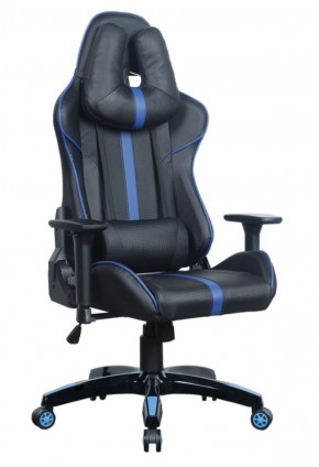Кресло компьютерное BRABIX "GT Carbon GM-120" (черное/синее) 531930 в Надыме - nadym.ok-mebel.com | фото
