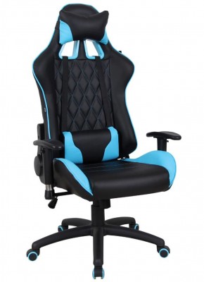 Кресло компьютерное BRABIX "GT Master GM-110" (черное/голубое) 531928 в Надыме - nadym.ok-mebel.com | фото