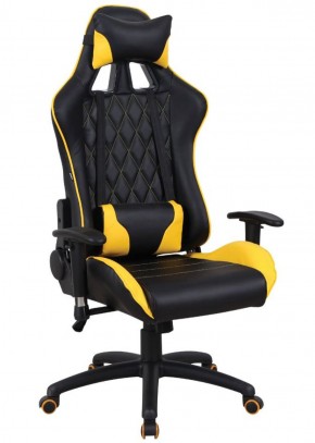 Кресло компьютерное BRABIX "GT Master GM-110" (черное/желтое) 531927 в Надыме - nadym.ok-mebel.com | фото