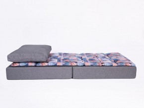 Кресло-кровать бескаркасное Харви (коричневый-геометрия браун) в Надыме - nadym.ok-mebel.com | фото 3
