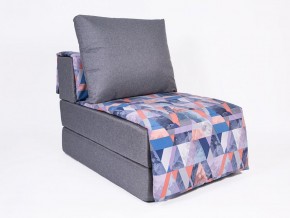 Кресло-кровать бескаркасное Харви (серый-сноу деним) в Надыме - nadym.ok-mebel.com | фото