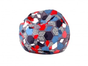 Кресло-мешок Мяч M (Geometry Slate) в Надыме - nadym.ok-mebel.com | фото 1