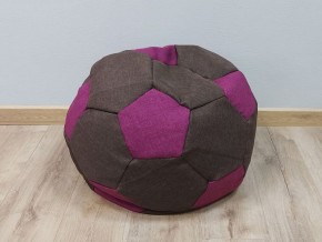 Кресло-мешок Мяч S (Savana Chocolate-Savana Berry) в Надыме - nadym.ok-mebel.com | фото