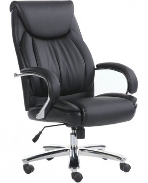 Кресло офисное BRABIX PREMIUM "Advance EX-575" (хром, экокожа, черное) 531825 в Надыме - nadym.ok-mebel.com | фото