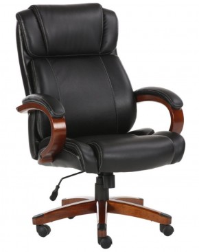 Кресло офисное BRABIX PREMIUM "Magnum EX-701" (дерево, рециклированная кожа, черное) 531827 в Надыме - nadym.ok-mebel.com | фото