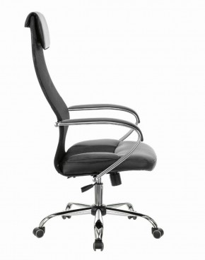 Кресло офисное BRABIX PREMIUM "Stalker EX-608 CH" (хром, ткань-сетка/кожзам, черное) 532091 в Надыме - nadym.ok-mebel.com | фото 2