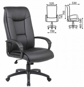 Кресло офисное BRABIX PREMIUM "Work EX-513" (экокожа, черное) 531943 в Надыме - nadym.ok-mebel.com | фото 2