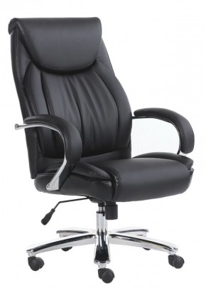 Кресло офисное BRABIX "Advance EX-575" (хром/экокожа/черное) 531825 в Надыме - nadym.ok-mebel.com | фото 1