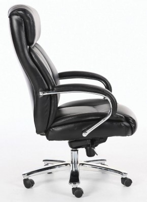 Кресло офисное BRABIX "Direct EX-580" (хром/рециклированная кожа/черное) 531824 в Надыме - nadym.ok-mebel.com | фото 3