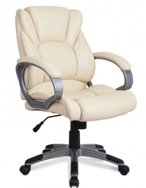 Кресло офисное BRABIX "Eldorado EX-504", экокожа, бежевое, 531167 в Надыме - nadym.ok-mebel.com | фото