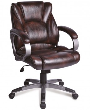 Кресло офисное BRABIX "Eldorado EX-504" (коричневое) 530875 в Надыме - nadym.ok-mebel.com | фото