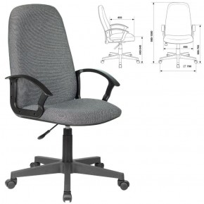 Кресло офисное BRABIX "Element EX-289", ткань, серое, 532093 в Надыме - nadym.ok-mebel.com | фото 2