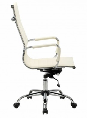 Кресло офисное BRABIX "Energy EX-509" (экокожа, хром, бежевое) 531166 в Надыме - nadym.ok-mebel.com | фото 3