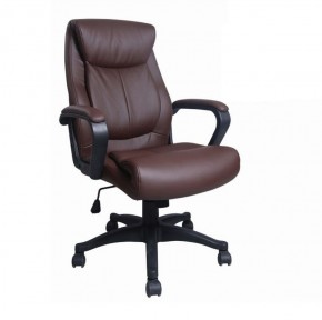 Кресло офисное BRABIX "Enter EX-511" (экокожа/коричневая) 531163 в Надыме - nadym.ok-mebel.com | фото 1