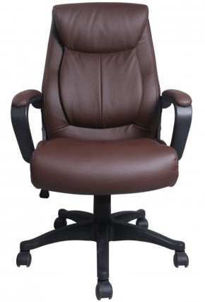 Кресло офисное BRABIX "Enter EX-511" (экокожа/коричневая) 531163 в Надыме - nadym.ok-mebel.com | фото 3