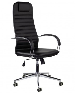 Кресло офисное BRABIX "Pilot EX-610 CH" premium (черное/кожзам) 532418 в Надыме - nadym.ok-mebel.com | фото
