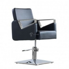 Кресло парикмахерское Barneo 6300V5 черное в Надыме - nadym.ok-mebel.com | фото