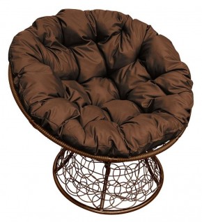 Кресло "ПАПАСАН" ротанг (каркас коричневый) в Надыме - nadym.ok-mebel.com | фото