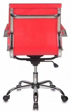 Кресло руководителя Бюрократ CH-993-LOW/RED красный в Надыме - nadym.ok-mebel.com | фото 4