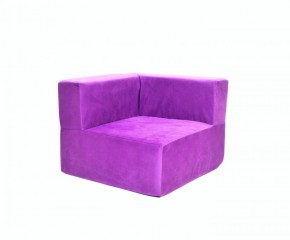 Кресло-угловое-модуль бескаркасное Тетрис 30 (Фиолетовый) в Надыме - nadym.ok-mebel.com | фото