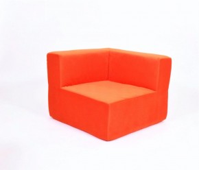 Кресло-угловое-модуль бескаркасное Тетрис 30 (Оранжевый) в Надыме - nadym.ok-mebel.com | фото