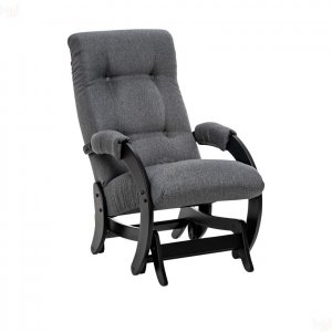 Кресло-качалка Модель 68 (Leset Футура) Венге, ткань Malmo 95 в Надыме - nadym.ok-mebel.com | фото 2