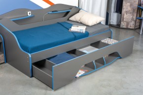 Кровать 11.03 Индиго + орт. основание (900*2000) в Надыме - nadym.ok-mebel.com | фото 2