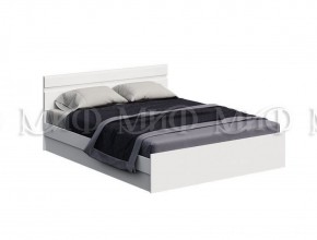 НЭНСИ NEW Кровать 1,4 м (Белый глянец холодный/Белый) в Надыме - nadym.ok-mebel.com | фото