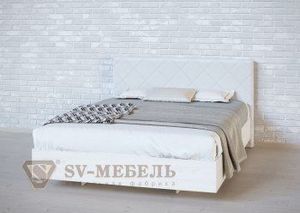 Кровать 1400 двойная №1 изголовье Ромб в Надыме - nadym.ok-mebel.com
