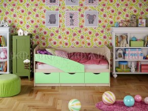 Кровать Бабочки (Салатовый матовый) 1600 в Надыме - nadym.ok-mebel.com | фото