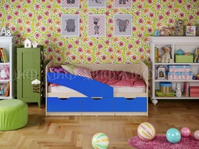 Кровать Бабочки (Синий матовый) 1800 в Надыме - nadym.ok-mebel.com | фото
