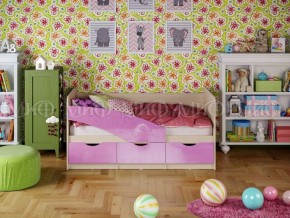 Кровать Бабочки (Сиреневый металлик) 1600 в Надыме - nadym.ok-mebel.com | фото