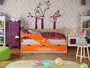 ДЕЛЬФИН-1 Кровать 1800 (Оранжевый металлик) в Надыме - nadym.ok-mebel.com | фото