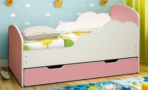 Кровать детская Облака №1 (800*1600) ЛДСП в Надыме - nadym.ok-mebel.com | фото