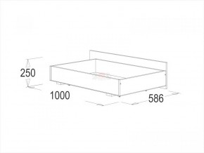 Кровать двойная Ольга 1Н + 2-а ящика (1400*2000) в Надыме - nadym.ok-mebel.com | фото 2