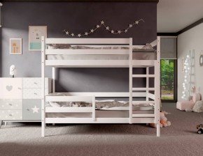 Кровать двухъярусная без крыши 80*190 Белый в Надыме - nadym.ok-mebel.com | фото 2