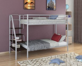 Кровать двухъярусная "Толедо" Серый/Венге в Надыме - nadym.ok-mebel.com | фото
