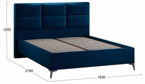 Кровать двуспальная Делана с ПМ Тип 1 в Надыме - nadym.ok-mebel.com | фото 4
