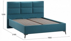 Кровать двуспальная Делана с ПМ Тип 1 в Надыме - nadym.ok-mebel.com | фото 4