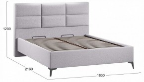 Кровать двуспальная Делана с ПМ Тип 1 в Надыме - nadym.ok-mebel.com | фото 4