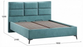 Кровать двуспальная Делана с ПМ Тип 1 в Надыме - nadym.ok-mebel.com | фото 4