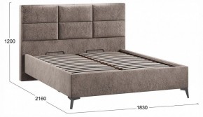 Кровать двуспальная Делана с ПМ Тип 1 в Надыме - nadym.ok-mebel.com | фото 4