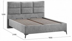 Кровать двуспальная Делана с ПМ Тип 1 в Надыме - nadym.ok-mebel.com | фото 4