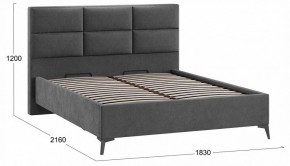 Кровать двуспальная Делана с ПМ Тип 1 в Надыме - nadym.ok-mebel.com | фото 4